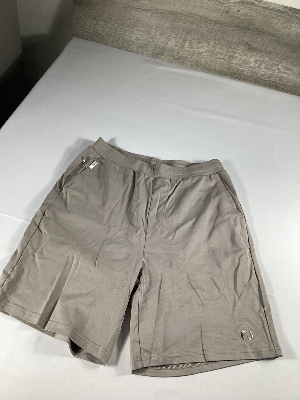 Nero Men’s Active Merino Liner Shorts Gray Size M 7” Organic Cotton NWT